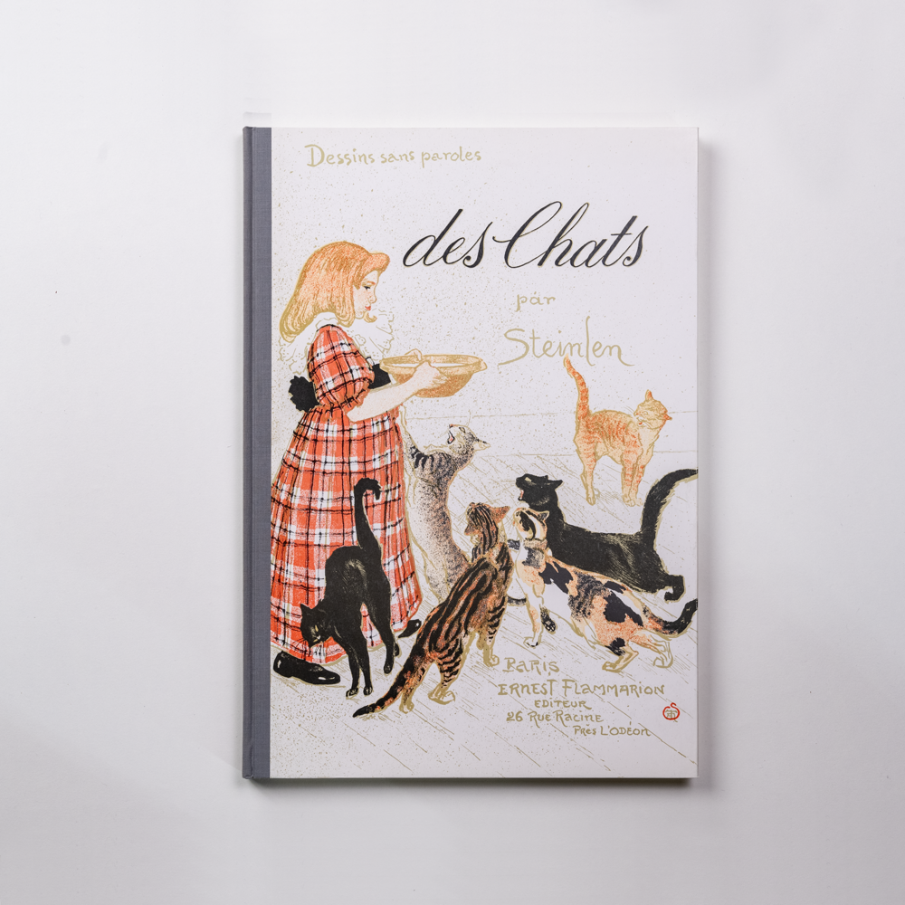 スタンランの『猫』Des Chats par Steinlen 表紙リトグラフ 大型本