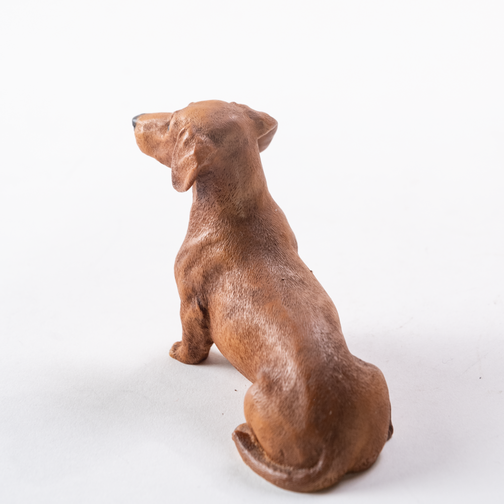 Dachshund dog figurine