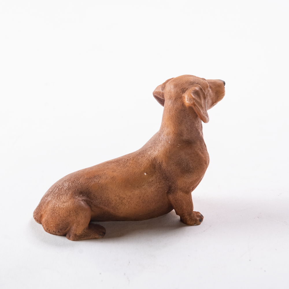 Dachshund dog figurine