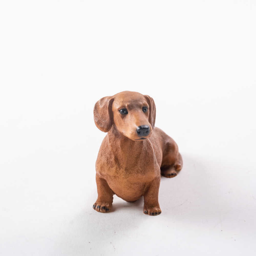 Dachshund dog figurine