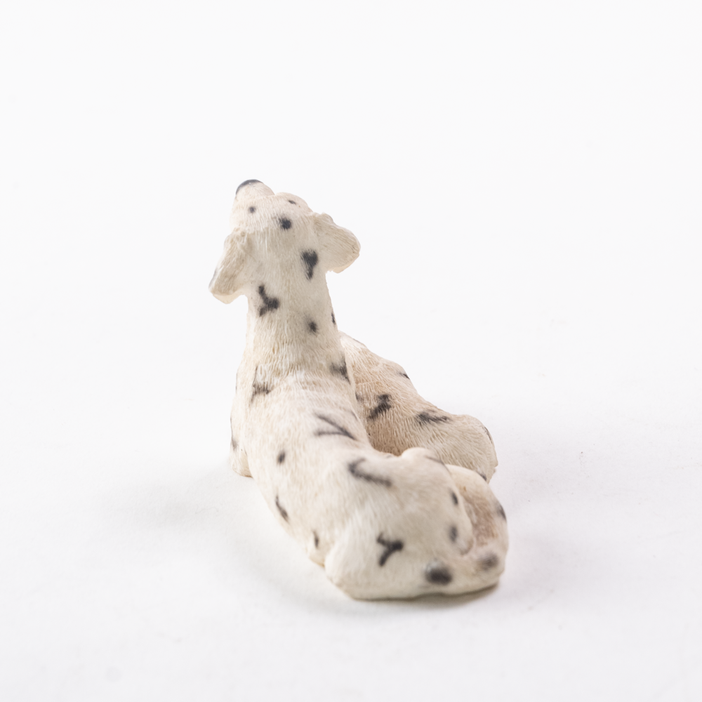 Dalmatian parent puppy dog ​​figurine