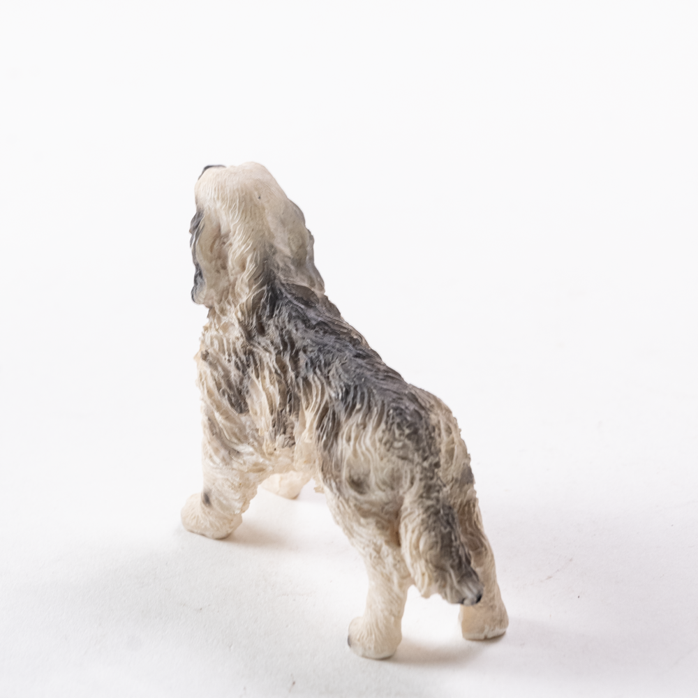 English setter dog figurine