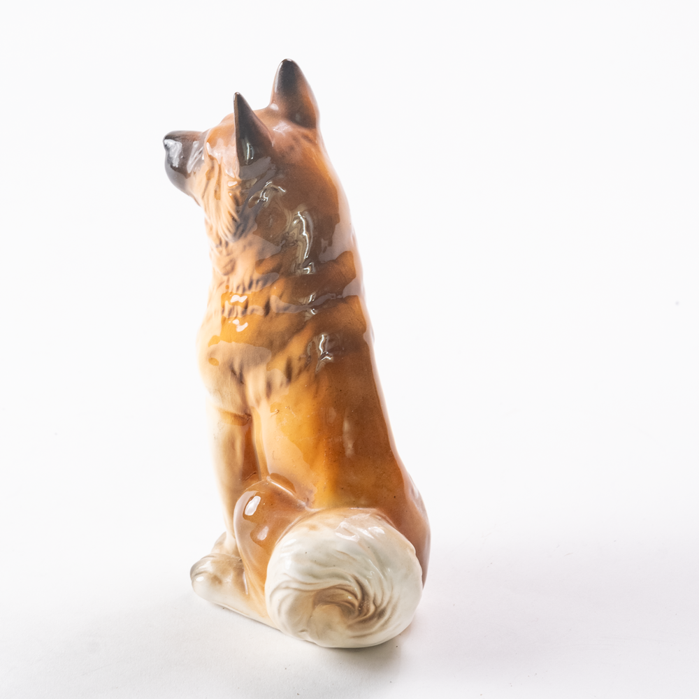 Porcelain dog figure