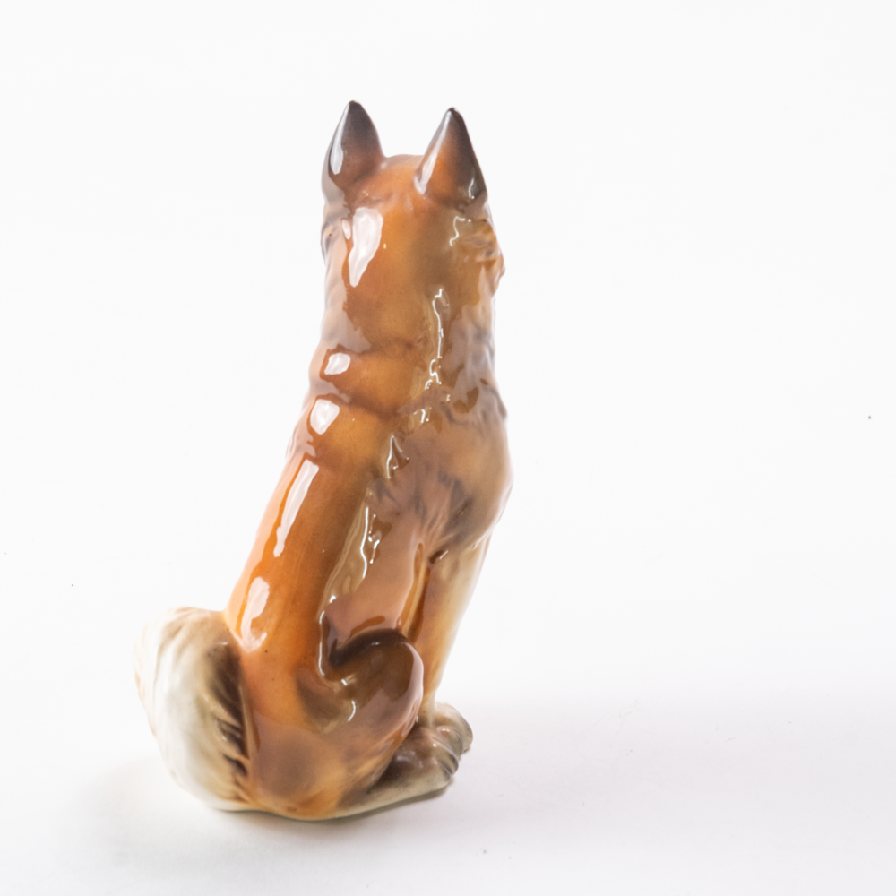 Porcelain dog figure