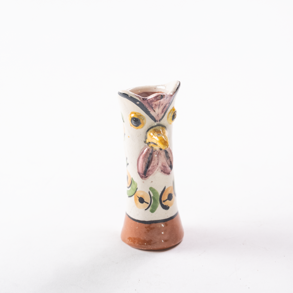 Rooster flower vase