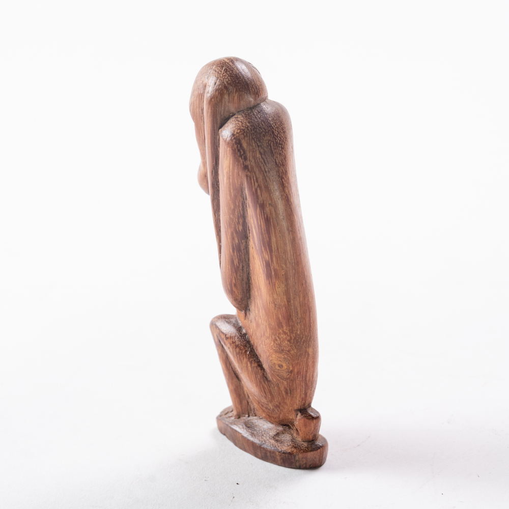 Wood carved monkey
