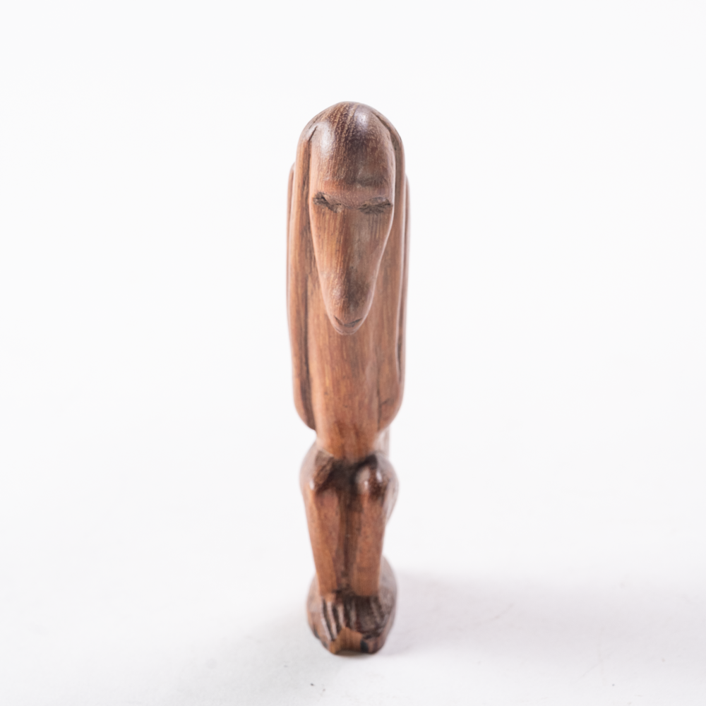 Wood carved monkey