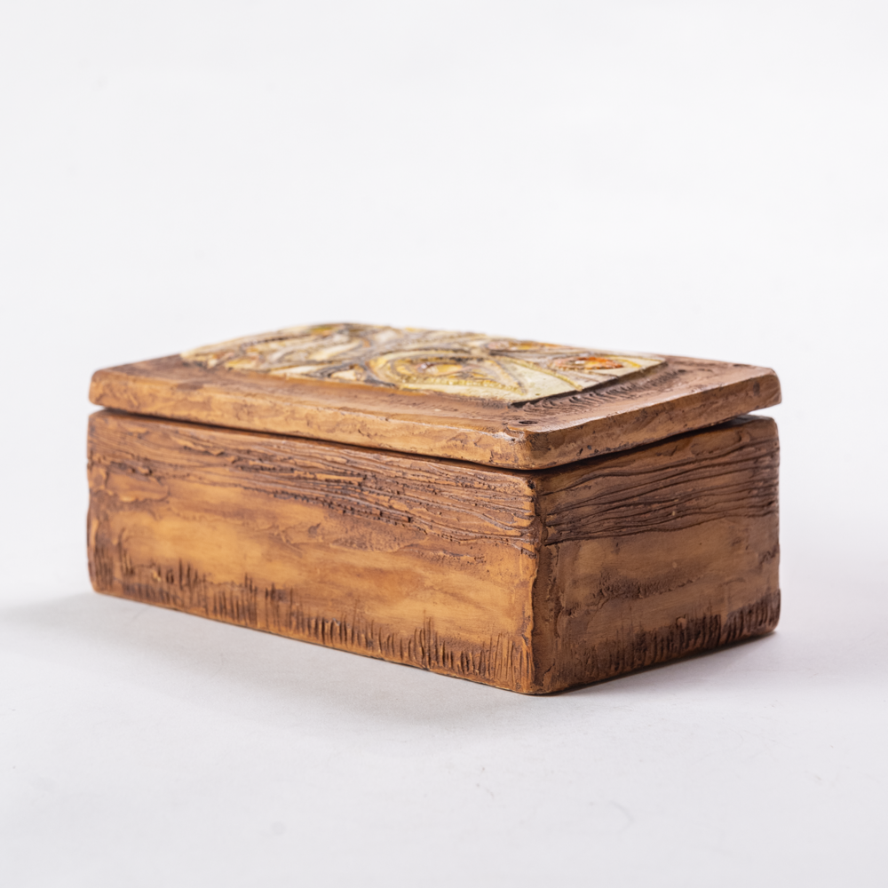 Wooden owl box