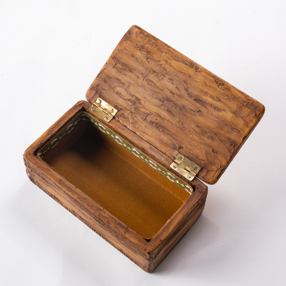 Wooden owl box